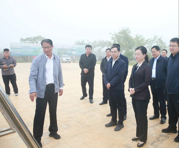 李光超调研生态环境保护工作_泗县人民政府