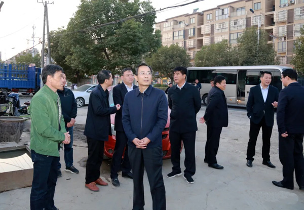 张志强,王法立调度推进征迁安置工作