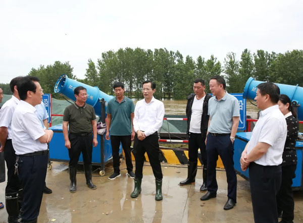 张志强赴乡镇调研指导防汛工作_泗县人民政府